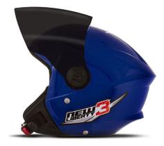 Capacete Aberto Pro Tork New Liberty 3 Three Viseira Fumê Capacete Aberto Pro Tork New Liberty 3 Three Viseira Fumê