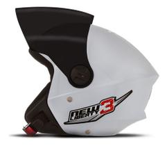Capacete Aberto Pro Tork New Liberty 3 Three Viseira Fumê Capacete Aberto Pro Tork New Liberty 3 Three Viseira Fumê