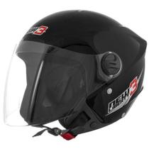 Capacete Aberto Pro Tork New Liberty Three 58 Preto