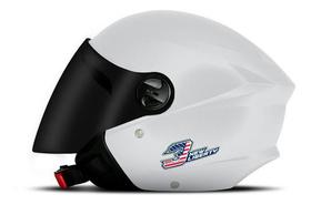 Capacete Aberto Pro Tork New Liberty Three Elite Vis. Fumê