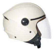 Capacete Aberto Taurus Joy 23 Bege Fosco - Viseira Scooter Capacete Aberto Taurus Joy 23 Bege Fosco - Viseira Scooter