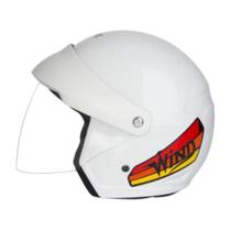 Capacete Aberto Taurus Wind Visor Xl Branco N 56 Capacete Aberto Taurus Wind Visor Xl Branco N 56