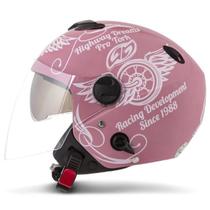 Capacete Aberto Urbano Vintage New Atomic Highway Dreams Unissex Óculos Interno 56 58 60 Pro Tork