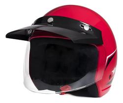 Capacete Aberto Wind Tecno Várias Cores, Casco Abs