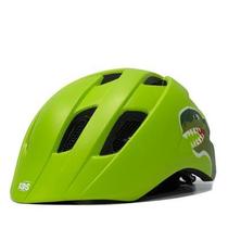 Capacete Absolute Kids Roll Verde Dino Tamanho P 48-52cm