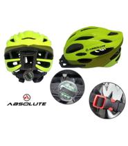 Capacete Absolute Nero Amarelo/Oliva M