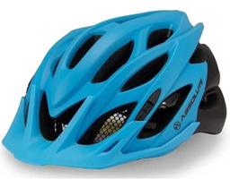 Capacete Absolute Wild C/ Led Azul/pto Fosco M/g