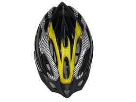 Capacete Adulto Ciclista Tamanho Único Bike Ciclismo Amarelo - Lua Tek