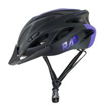 Capacete Adulto Inmold RAD7 New - Preto/Roxo Capacete Adulto Inmold RAD7 New - Preto/Roxo