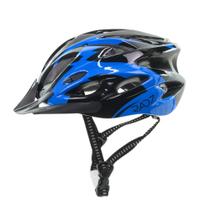 Capacete Adulto Inmold RAD7 - Preto/Azul Capacete Adulto Inmold RAD7 - Preto/Azul