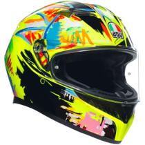 Capacete AGV K3 Rossi Winter Test 19 Capacete AGV K3 Rossi Winter Test 19