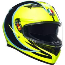 Capacete AGV K3 Rossi WT Phillip Island 05 Capacete AGV K3 Rossi WT Phillip Island 05