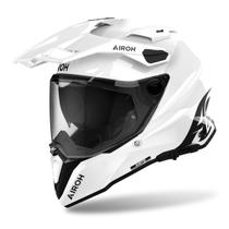 Capacete Airoh Commander 2 Color Big Trail Off Road Branco