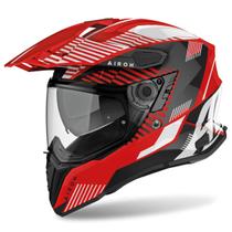 Capacete Airoh Commander Boost Big Trail Trilha Vermelho