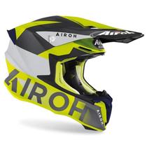 Capacete airoh twist 2.0 lift amarelo fluor