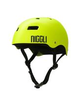Capacete amarelo neon fosco iron profissional gg - Niggli Pads