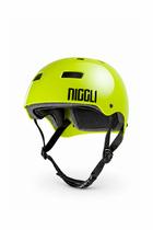 Capacete amarelo neon n1 brilho niggli
