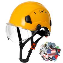 Capacete Aolamegs Construction Yellow ANSI Z89.1 Classe C Capacete Aolamegs Construction Yellow ANSI Z89.1 Classe C