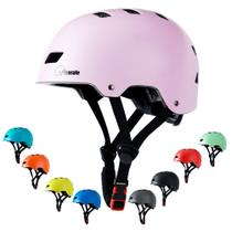 Capacete Apusale Bike Skate ajustável multiesportivo rosa Capacete Apusale Bike Skate ajustável multiesportivo rosa