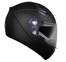 Capacete articulado c/oculos xtroy solid preto fosco-60 Capacete articulado c/oculos xtroy solid preto fosco-60