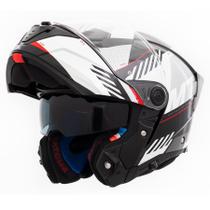 Capacete Articulado MT Atom 2 Robocop Escamoteavel Edix Cinz