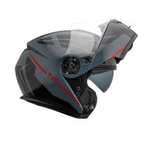 Capacete Articulado Robocop Moto Peels Tr1 Control Preto