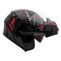Capacete Articulado Robocop Peels U-RB2 Dynamic Vermelho