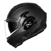 Capacete Articulado Total Norisk Avenger Preto Fosco