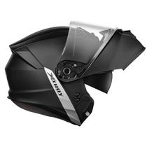 Capacete Articulado Xtroy Solid Preto Fosco Robocop Escamoteável Masculino e Feminino Capacete Articulado Xtroy Solid Preto Fosco Robocop Escamoteável Masculino e Feminino