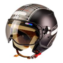 Capacete Astone KSR Scottish Matt Black