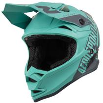 Capacete asw fusion sawn cinza chumbo verde fosco