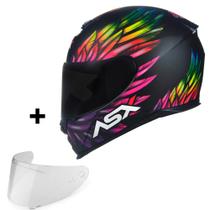 Capacete Asx Axxis Eagle Vibes Masculino Feminino Promo + Viseira