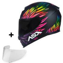 Capacete Asx Axxis Eagle Vibes Masculino Feminino Promo + Viseira