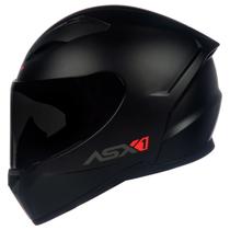 Capacete ASX City Solid Fosco Preto/Grafite Tamanho 60/L