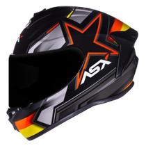 Capacete ASX Draken Narigueira Bavete Moto Esportivo Fechado