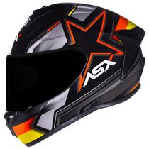 Capacete Asx Draken Pilot Fosco Preto/Vermelho/Amarelo Lançamento Alemanha Capacete Asx Draken Pilot Fosco Preto/Vermelho/Amarelo Lançamento Alemanha