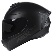 Capacete Asx Draken Solid Fosco Preto Vários Tamanhos Capacete Asx Draken Solid Fosco Preto Vários Tamanhos