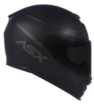 Capacete Asx Eagle Racing Solid Matte - Preto - 58 (M)