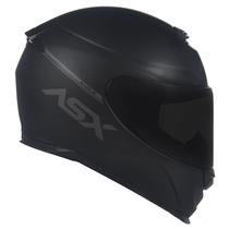 Capacete asx eagle solid com viseira fumê