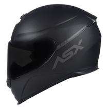Capacete ASX Eagle Solid Preto Fosco / Cinza Capacete ASX Eagle Solid Preto Fosco / Cinza