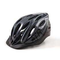 Capacete Atrio Mtb 2.0 Cinza E Preto Com Led-- M - Bi170