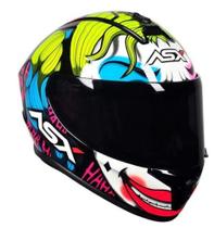 Capacete Axxis Draken Asx Queen Gloss - Black/Yellow/Pink - 58 (M)