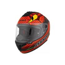 Capacete Axxis Draken Premier B1 - Tamanho XXL - Preto Fosco