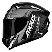 Capacete axxis draken vector matt black/grey 60/l