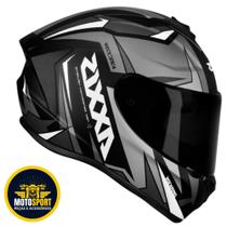 Capacete axxis / draken vector matt black / grey