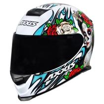 Capacete Axxis Eagle Masculino Feminino Catrina Branco