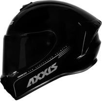 Capacete Axxis Esportivo moto Draken Solid Mono Masculino Feminino Lançamento Preto Fosco
