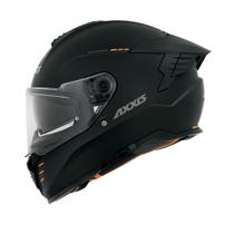 Capacete axxis hawk sv evo solid a1 black mate Capacete axxis hawk sv evo solid a1 black mate