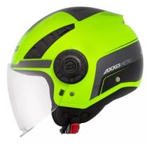 Capacete Axxis Metro S Boulevard C3 Amarelo Fluor