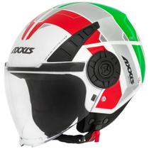 Capacete Axxis Metro S Cool A6 Branco/Verde